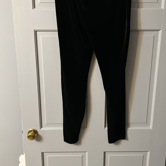 J Crew Black Velvet Leggings - Picture 4 of 5